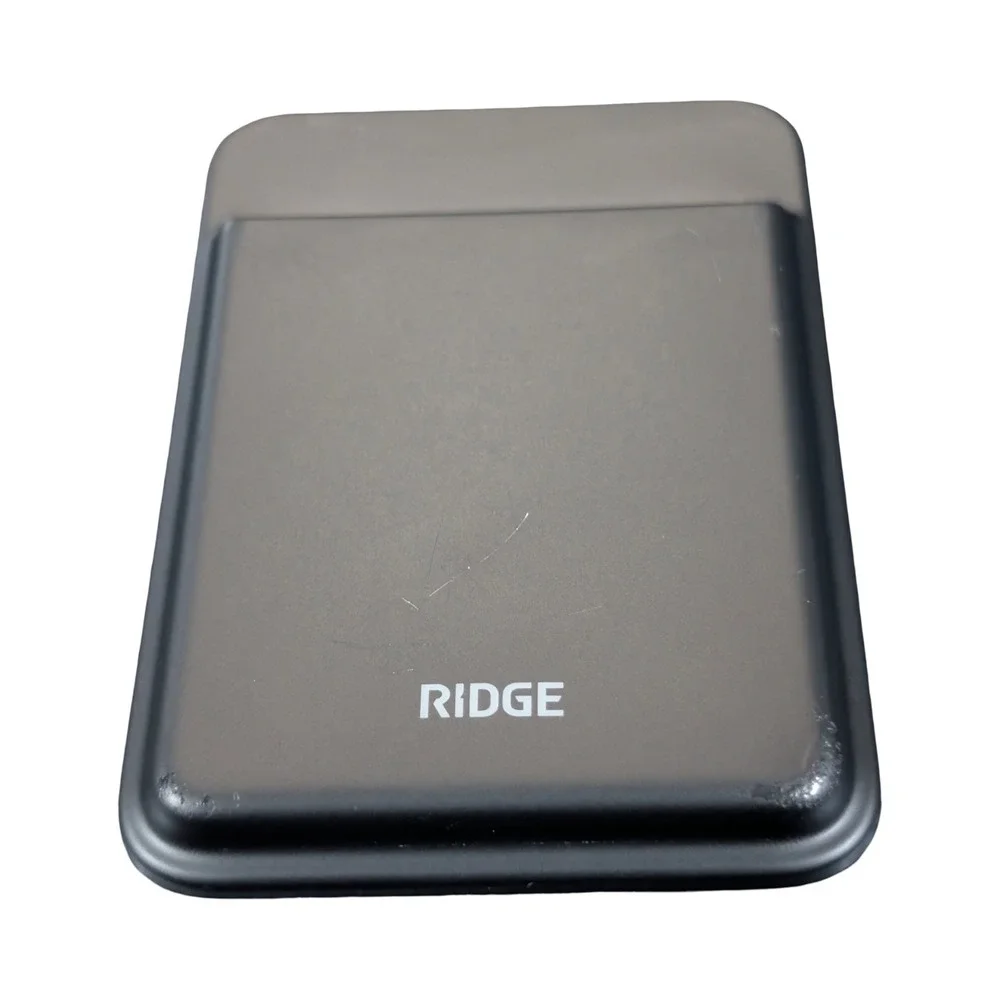 Qq3U Ridge Wallet Magsafe Cardholder For 1-3 Cards - Matte Black Used Scuffs ⬇️
